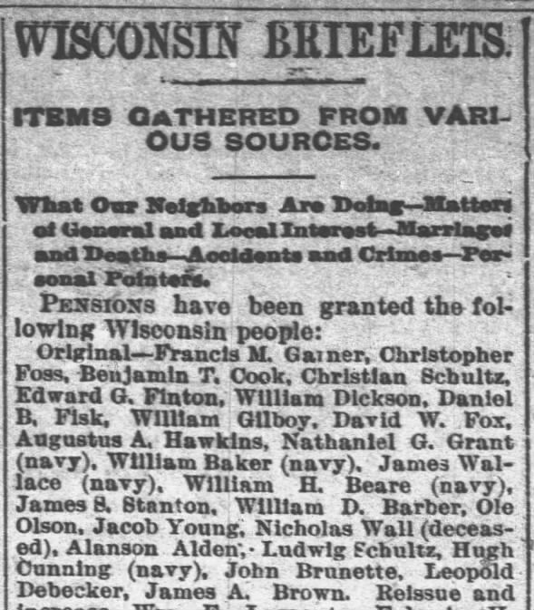 James A Brown in Wisconsin